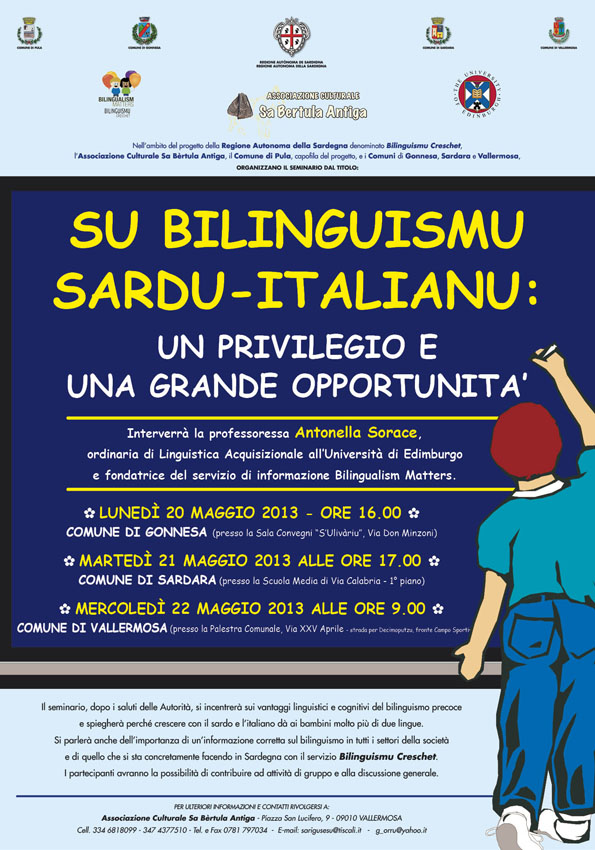 Visualizza la notizia: SARDARA -" il bilinguismo sardo-italiano: un privilegio e una grande opportunità"
